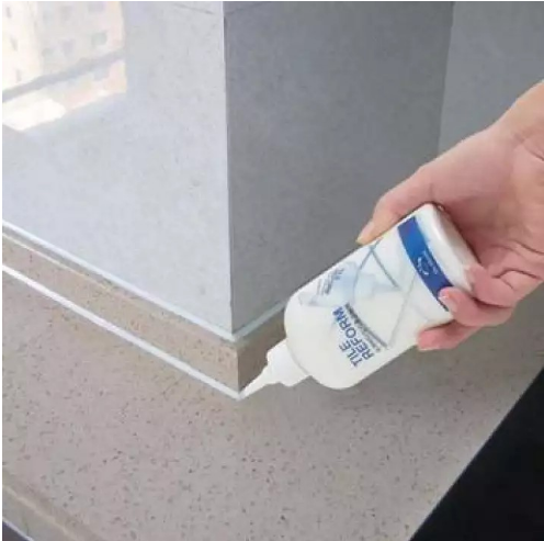 [HCM]Sơn Kẻ Viền Gạch Chỉ Gạch Khe Nứt Tile Reform