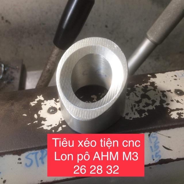 Tiêu pô xéo ahm M3 nhôm nguyên khối cnc 3d