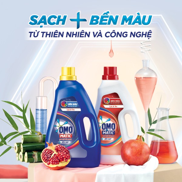 Nước giặt Omo Matic cửa trước