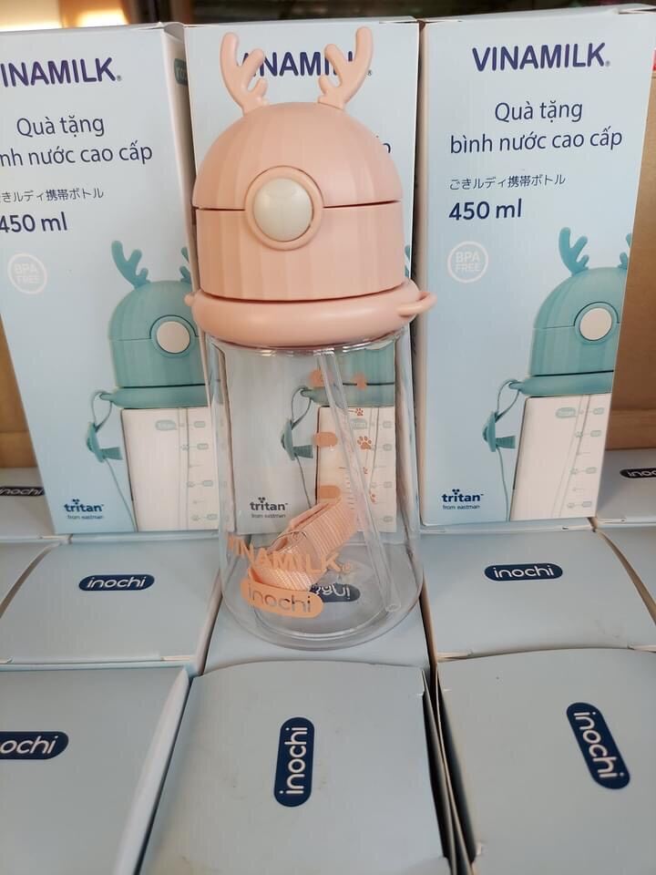 BÌNH NƯỚC INOCHI 450ml HÀNG TẶNG TỪ VINAMILK