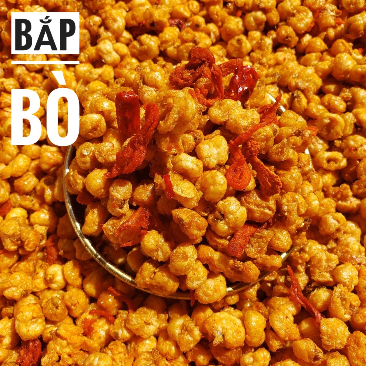 Bắp Rim Khô Bò - Lon 300gr