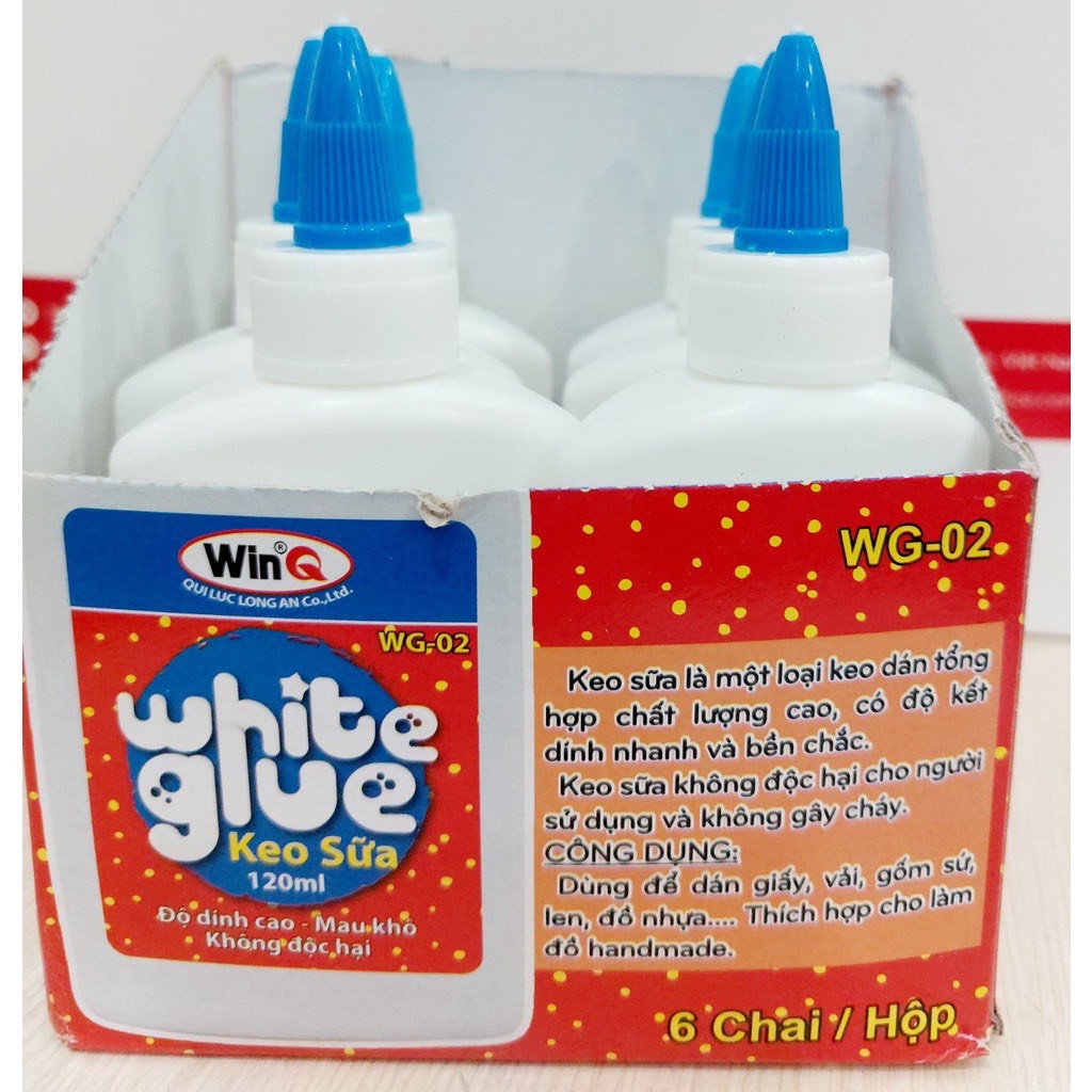 Keo sữa WinQ White Glue 120ml (WG-02)