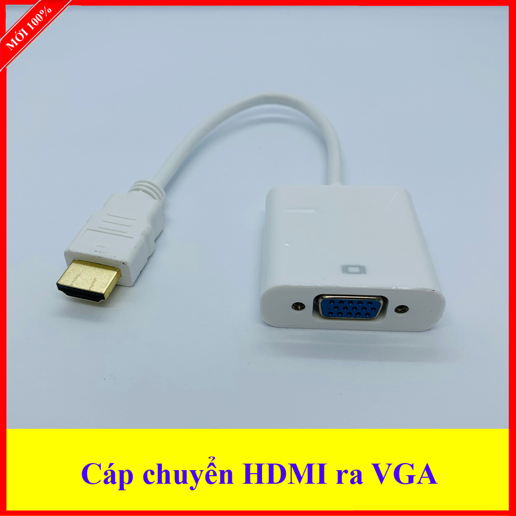Cáp chuyển đổi tín hiệu hdmi sang vga