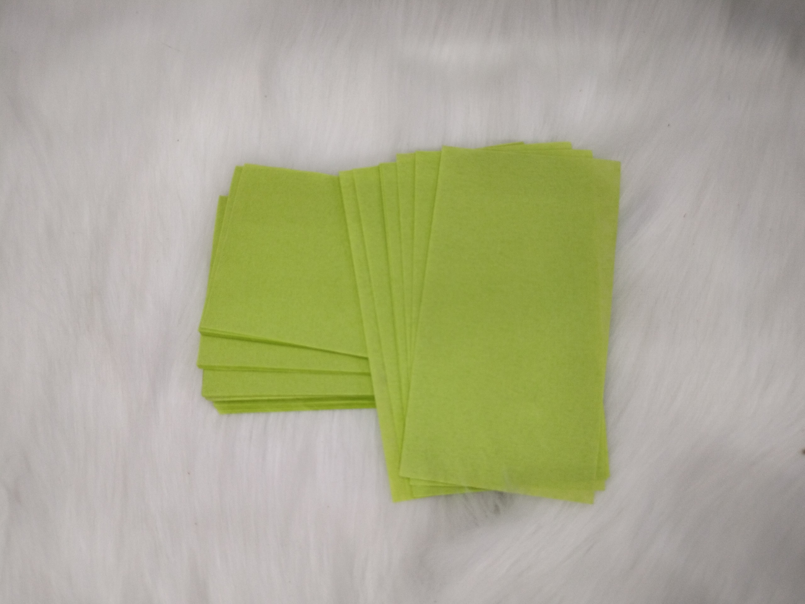 Giấy wax màu xanh