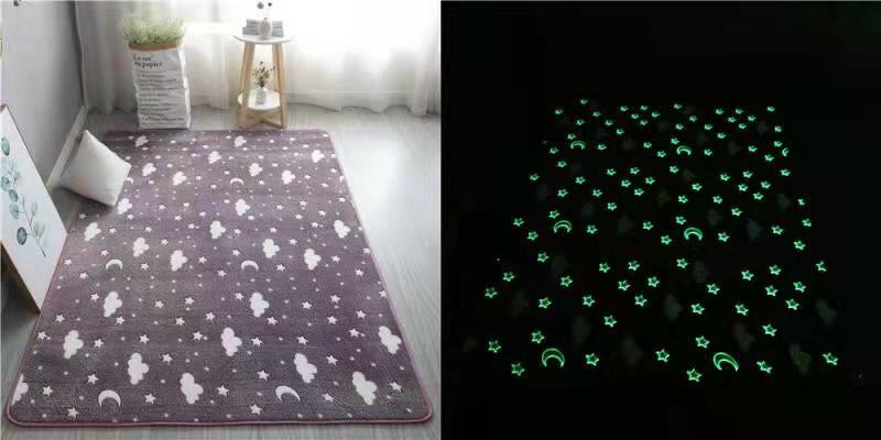 THẢM LÔNG THỎ PHÁT SÁNG 1M6X2M