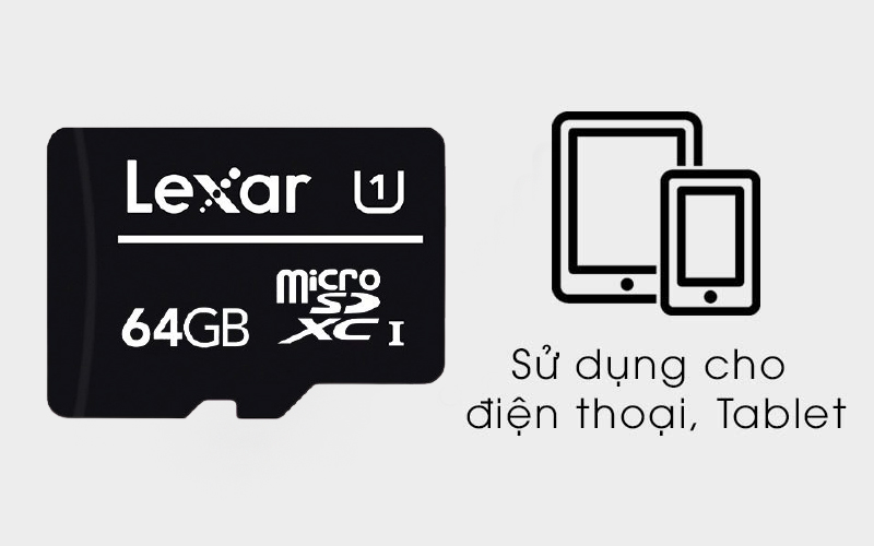 Thẻ nhớ MicroSDXC Lexar 64GB class 10
