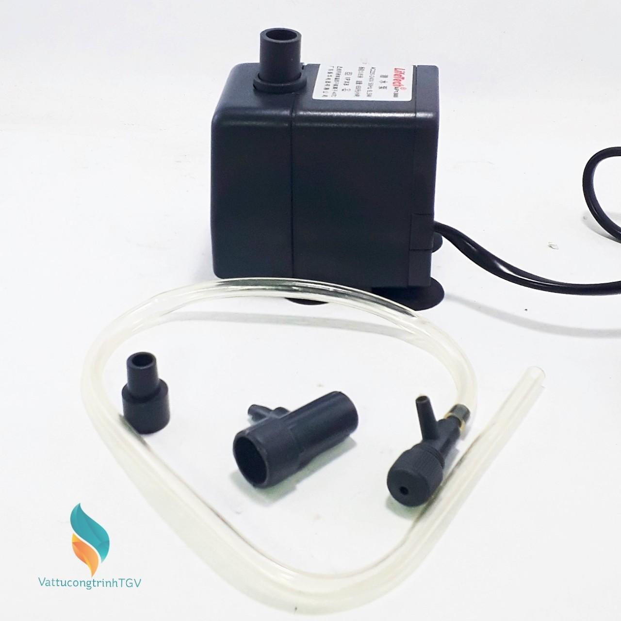 Bơm chìm mini AP1300 220v-8.5w cho bể cá, quạt hơi nước