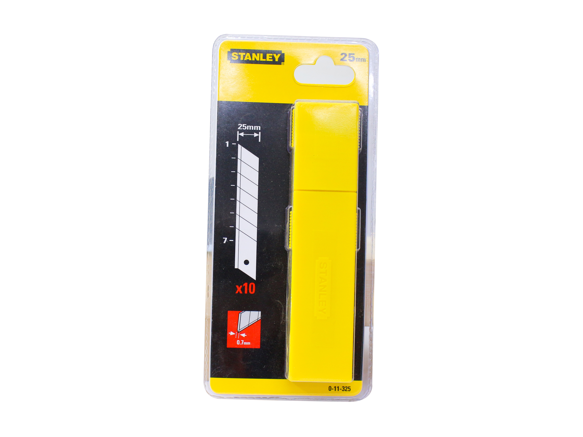 LƯỠI DAO RỌC CÁP THẲNG ( 10 LƯỠI/HỘP) 25MM STANLEY 11-325