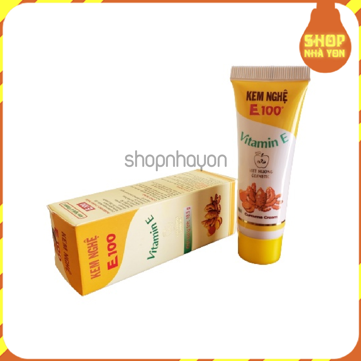 Kem Nghệ Giảm Mụn Mờ Sẹo Thâm E100 18.5Gr