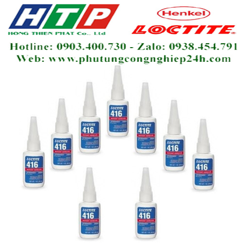 Thông tin kỹ thuật keo loctite 416 - 20gr