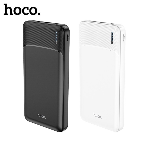 Pin Dự Phòng Hoco SU02 Polymer A+ 2 Cổng Usb 2.0a 20000mah Đèn Led