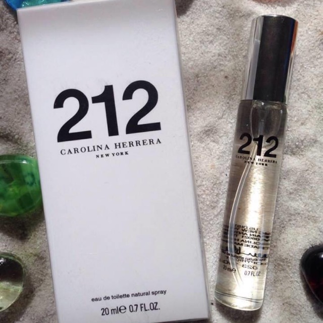 {mẫu thử} nước hoa 212 carolina herrera 20ml