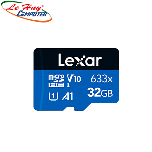 Thẻ Nhớ MicroSDHC Lexar 32GB Class 10 U1 V10 A1 LSDMI32BB633A