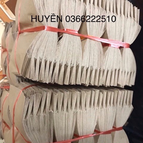 100 túi xi măng 0,5 kích thước 12x16 cm.