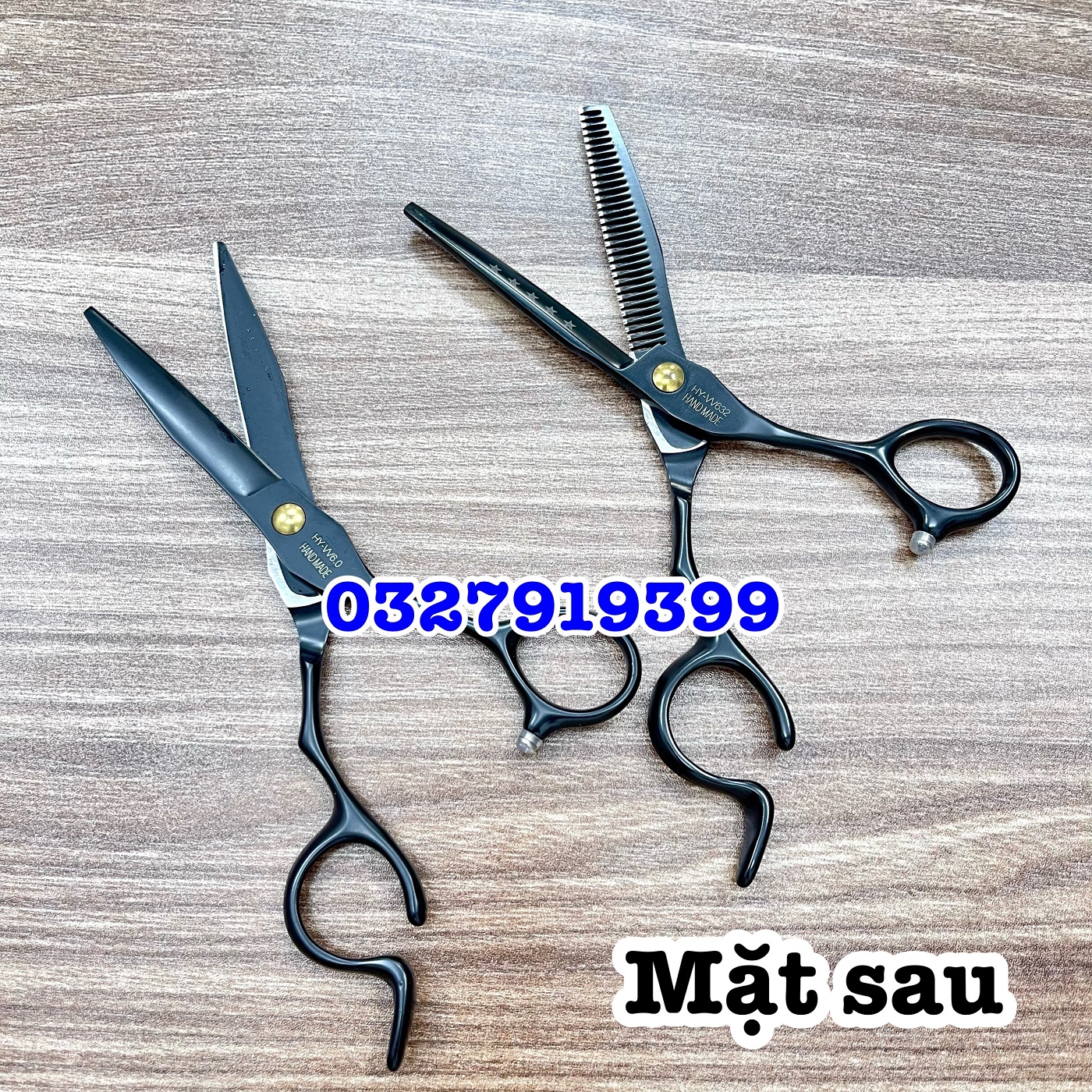 Kéo cắt tóc Nhật Galamy đen 5 sao 6.0