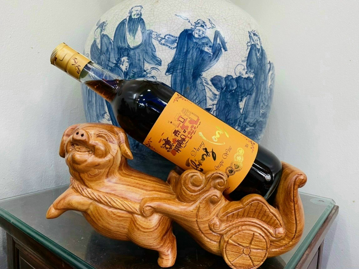 HEO GỖ KÉO XE GỖ HƯƠNG