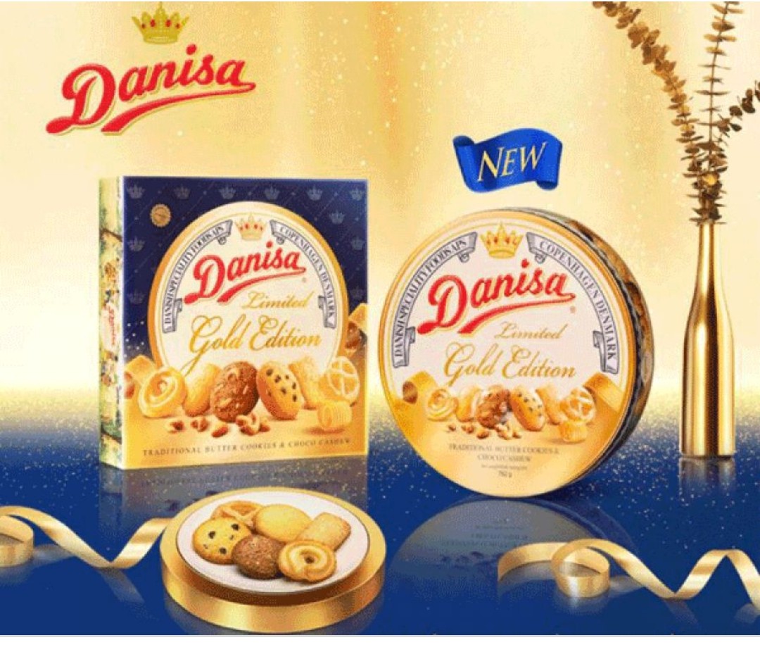 Bánh Quy Danisa Gold Edition 792G