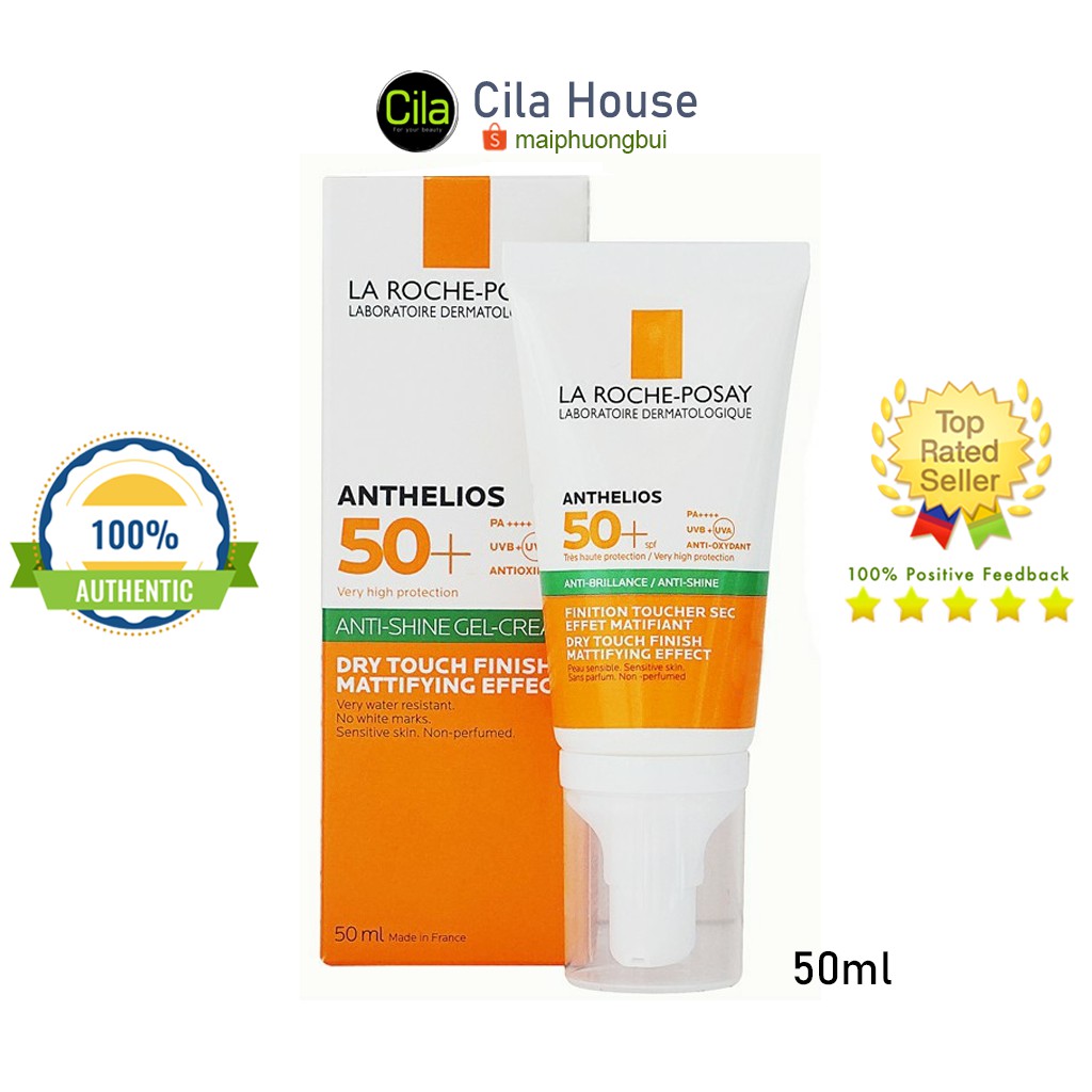 Kem Chống Nắng Laa Roche Posay Anthelios Gel Cream SPF 50+