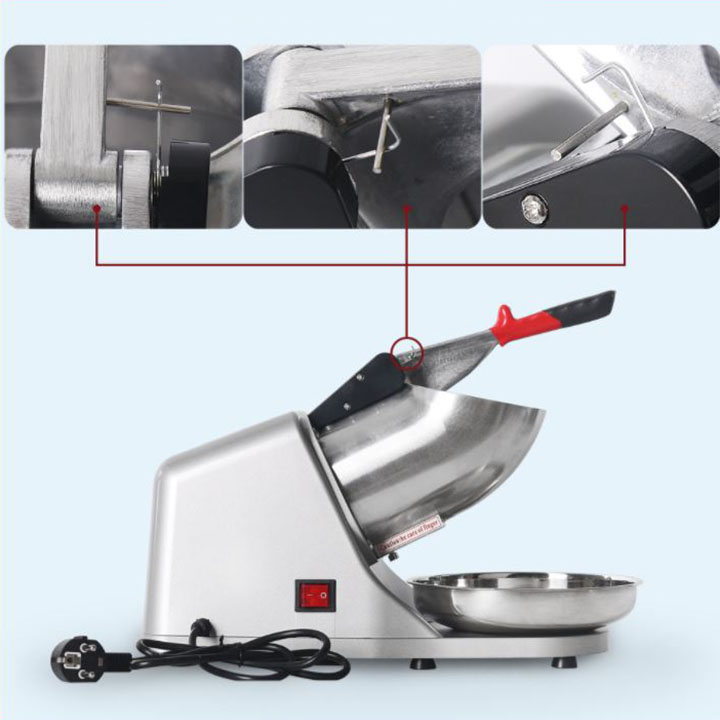 máy bào đá tuyết 4 lưỡi dao