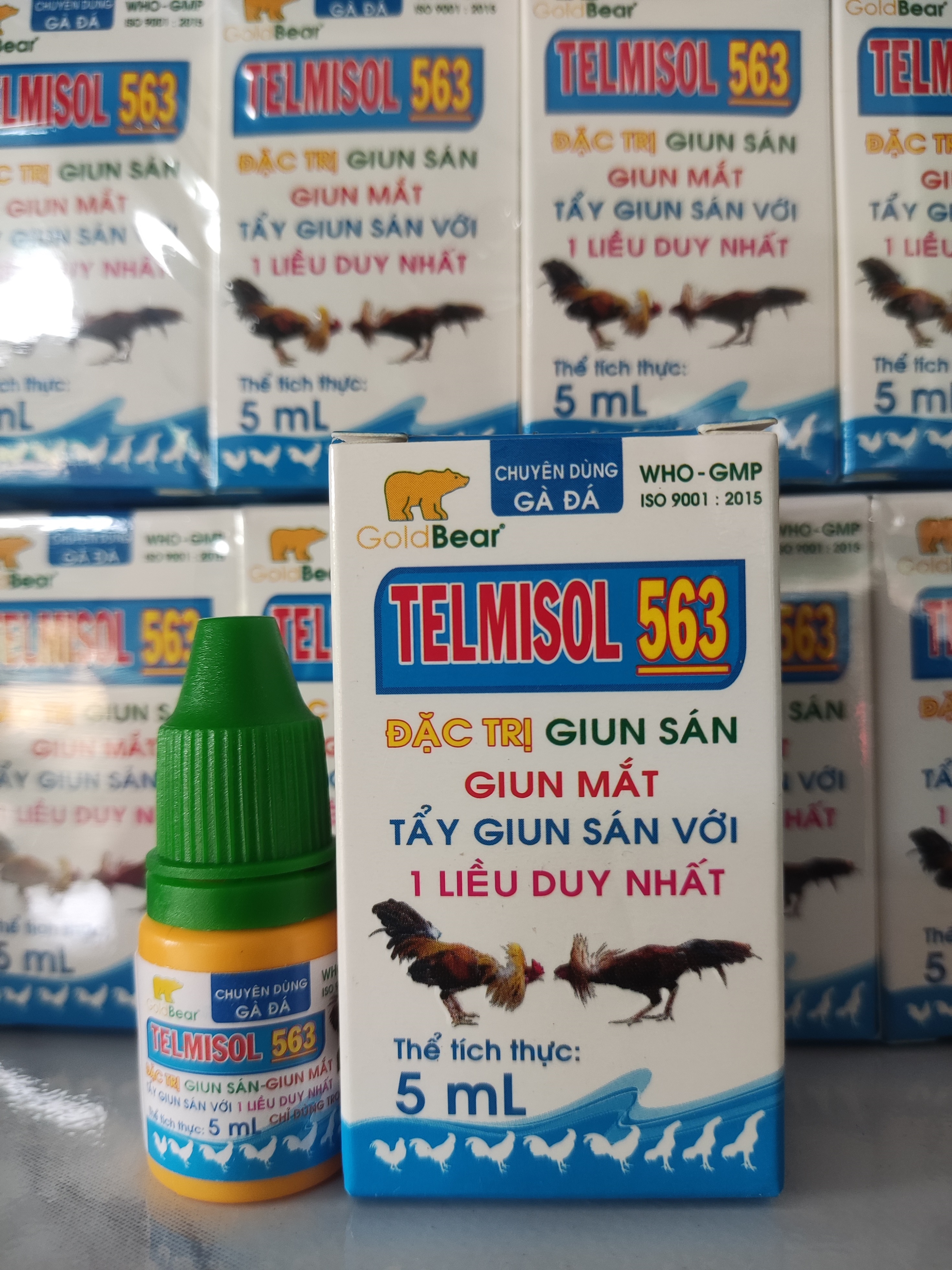 Xỗ lãi giun mắt telmisol 563 lọ 5ml