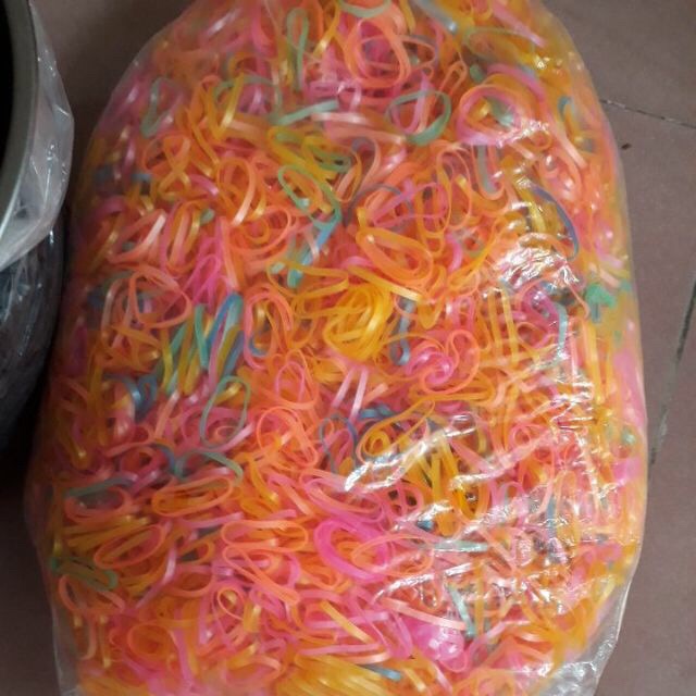 Chun buộc tóc đủ màu 1kg
