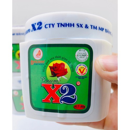 Kem X2 Trắng Da Toàn Thân 90g