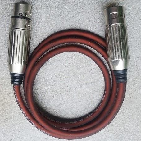 Dây micro Jack canon XLR đực ra XLR cái 10 mét