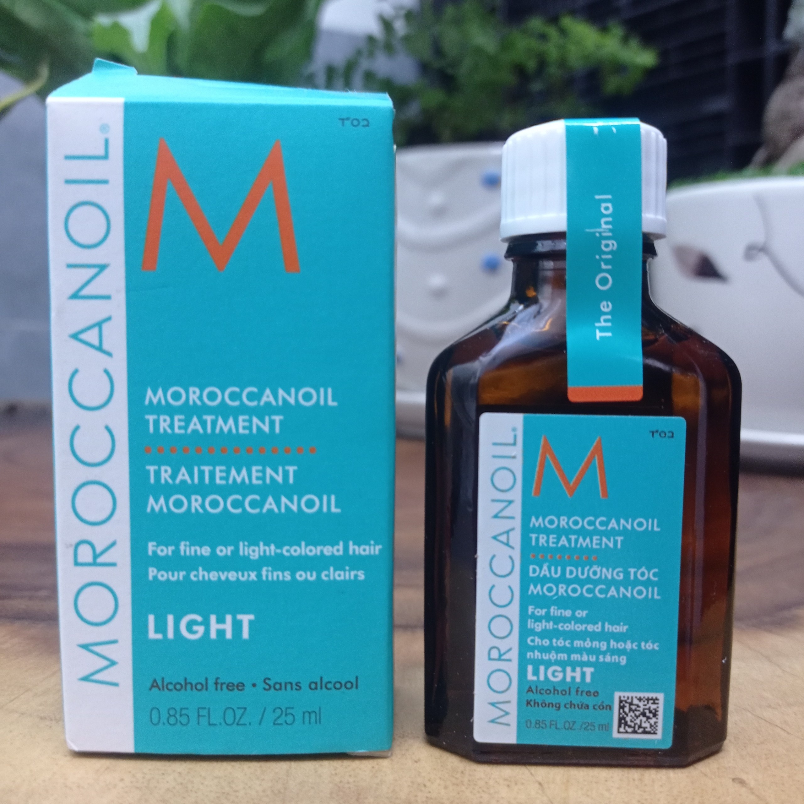 [HCM]Tinh dầu dưỡng tóc Moroccanoil Treatment Light 25ml