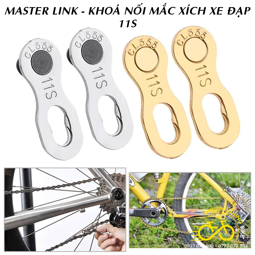 Master Link - Khóa nối mắt xích xe đạp 11S