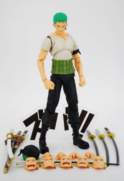 Mô hình khớp One piece Luffy Ace Zoro Mihawk