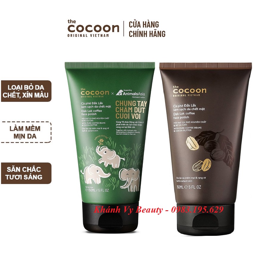 Tẩy Da Chết Mặt Đăk Lăk Coffee Face Polish 150ml