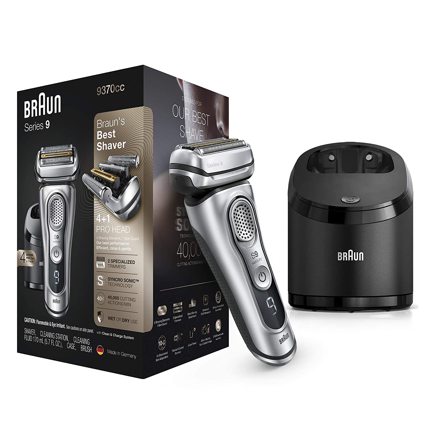 [Trả góp 0%]Máy cạo râu Braun Series 9