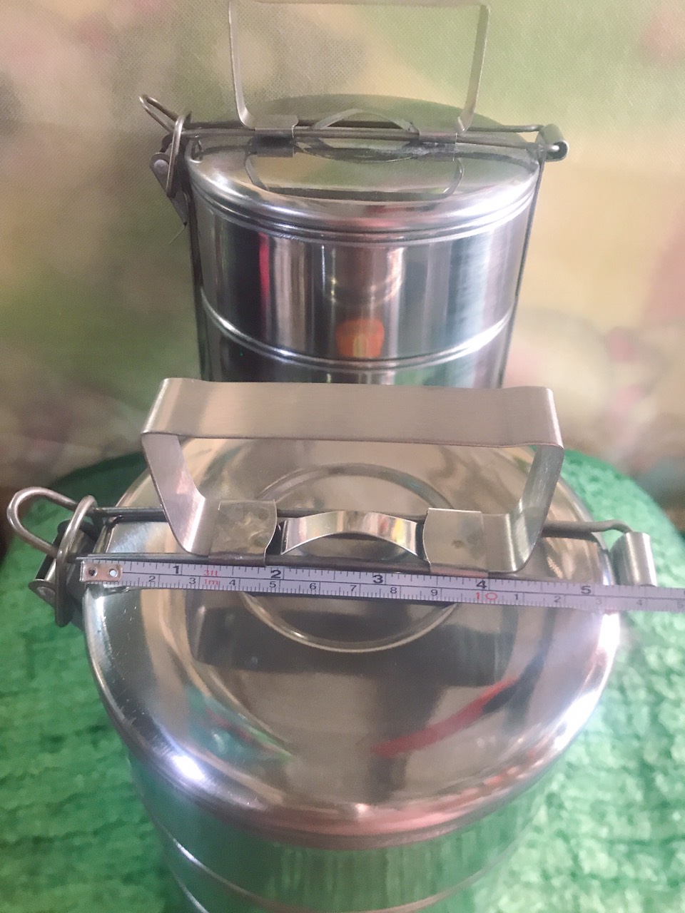 Khay đựng cơm inox 3 và 4 tầng
