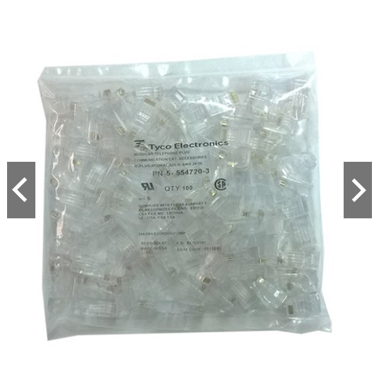 Túi 100 Hạt mạng RJ45