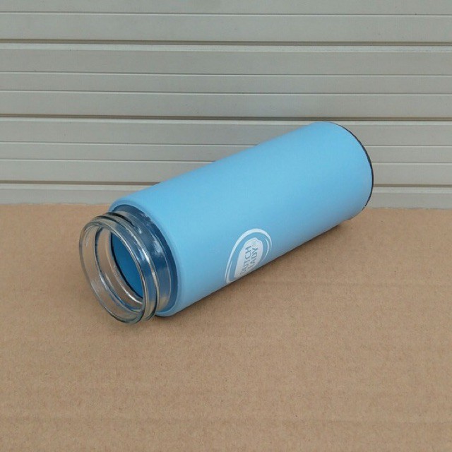 Bình Nước Thủy Tinh Bọc Nhựa 450ML