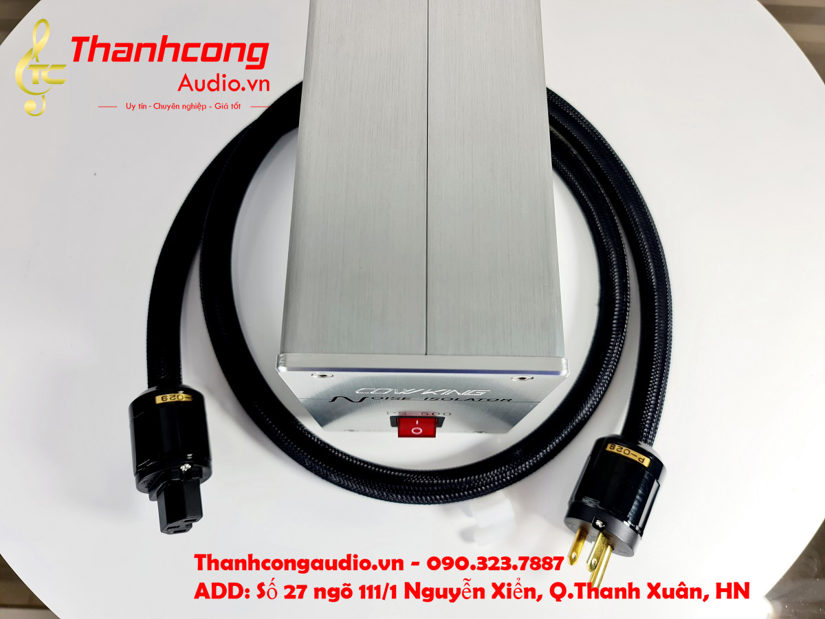 ( Ảnh Thật + KM). Biến áp cách ly AUDIO 220V/100V - COWKING PS500.