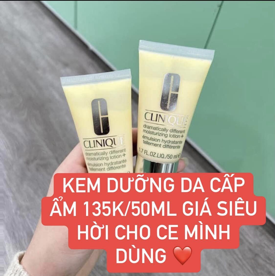 Kem Dưỡng CLINQUE Vàng Dòng LOTION 50ml