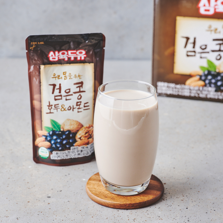 Sữa hạt óc chó, đậu đen và hạnh nhân Hàn Quốc (190ml)