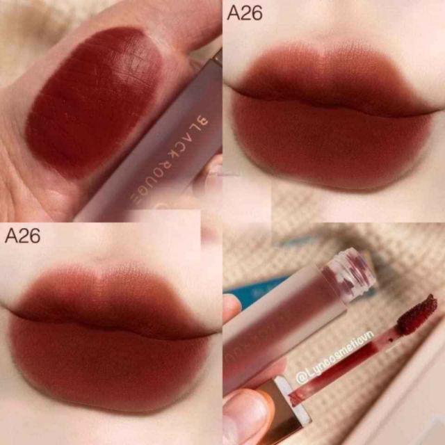 [HCM]Son Black Rouge màu A26 – Đỏ Nâu Trầm