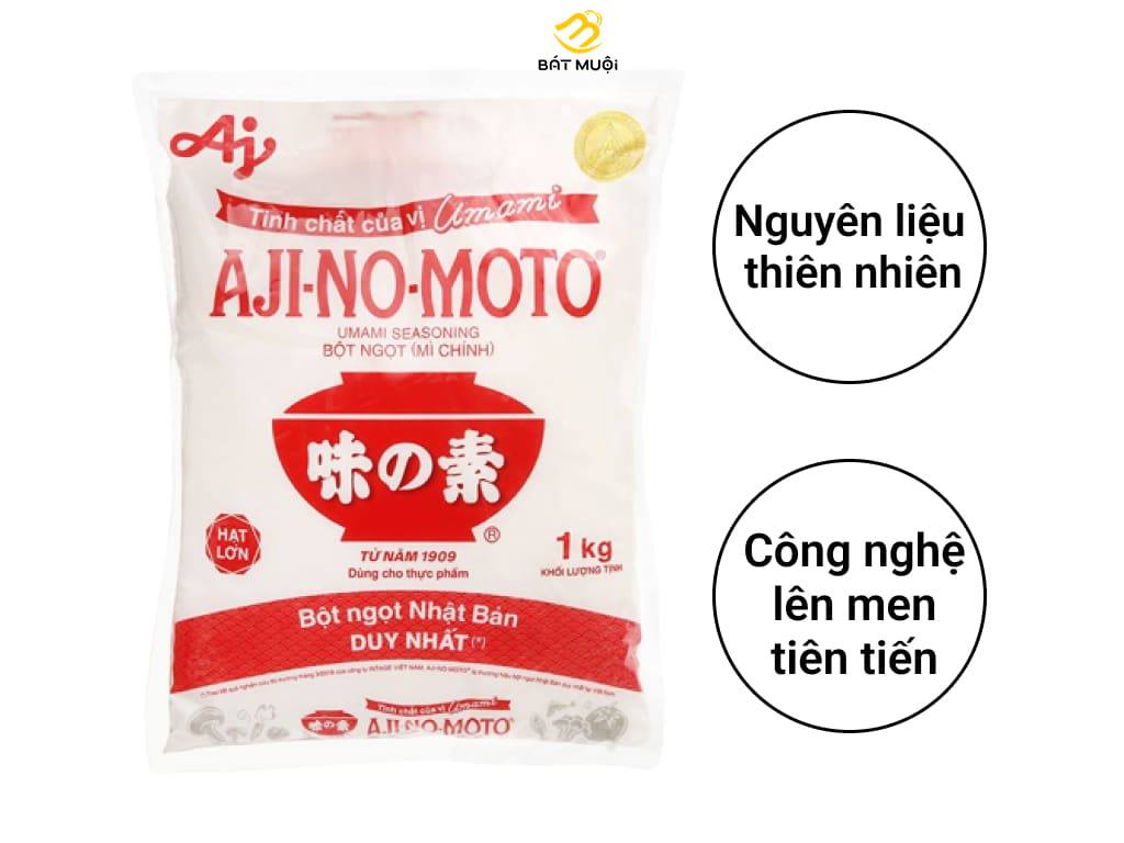 Bột ngọt hạt lớn Ajinomoto gói 1kg