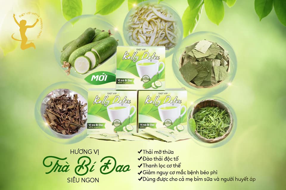Trà Bí Đao Giảm Cân Kelly Detox