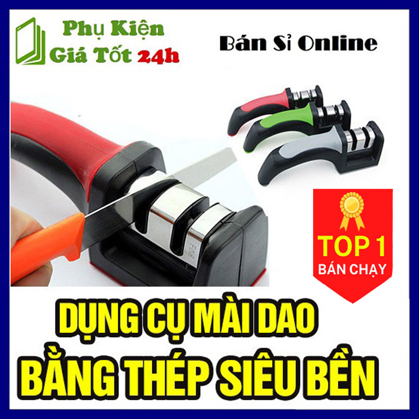 Dụng cụ mài dao Knife sharpener X8 cao cấp mài dao kéo đa năng công nghệ Nhật Bản thiết kế 3 trong 1 lưỡi mài phủ gốm ceramic phủ kim cương hợp kim vonfram