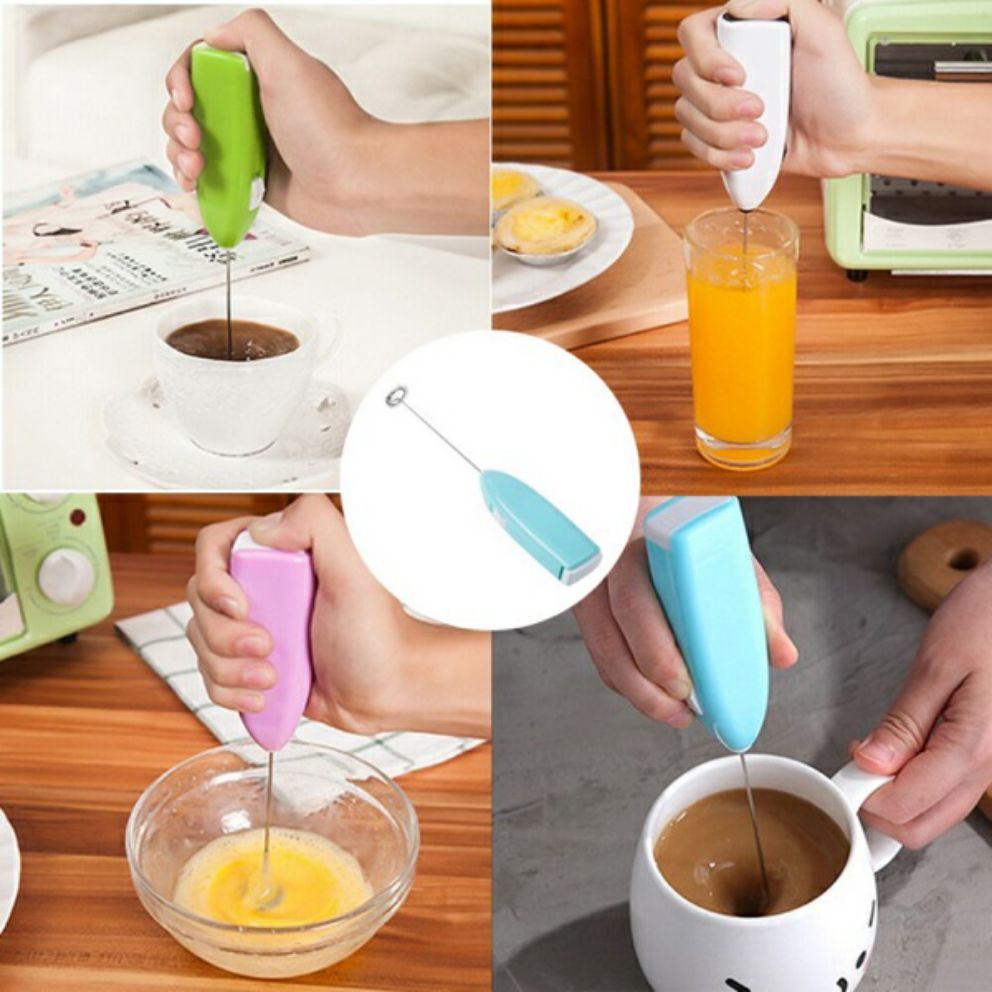 Cây khuấy caphe tạo bọt