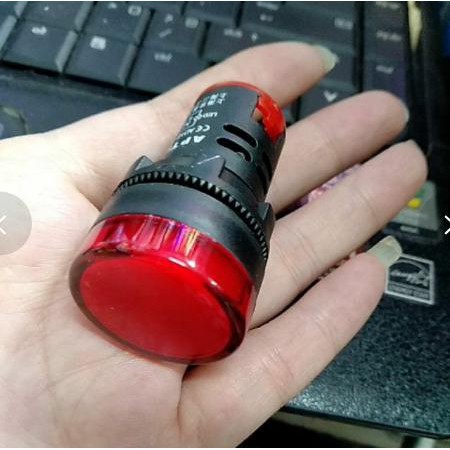 Led quý hiếu đèn báo phi 22mm 220v và 24v giá tốt nhất