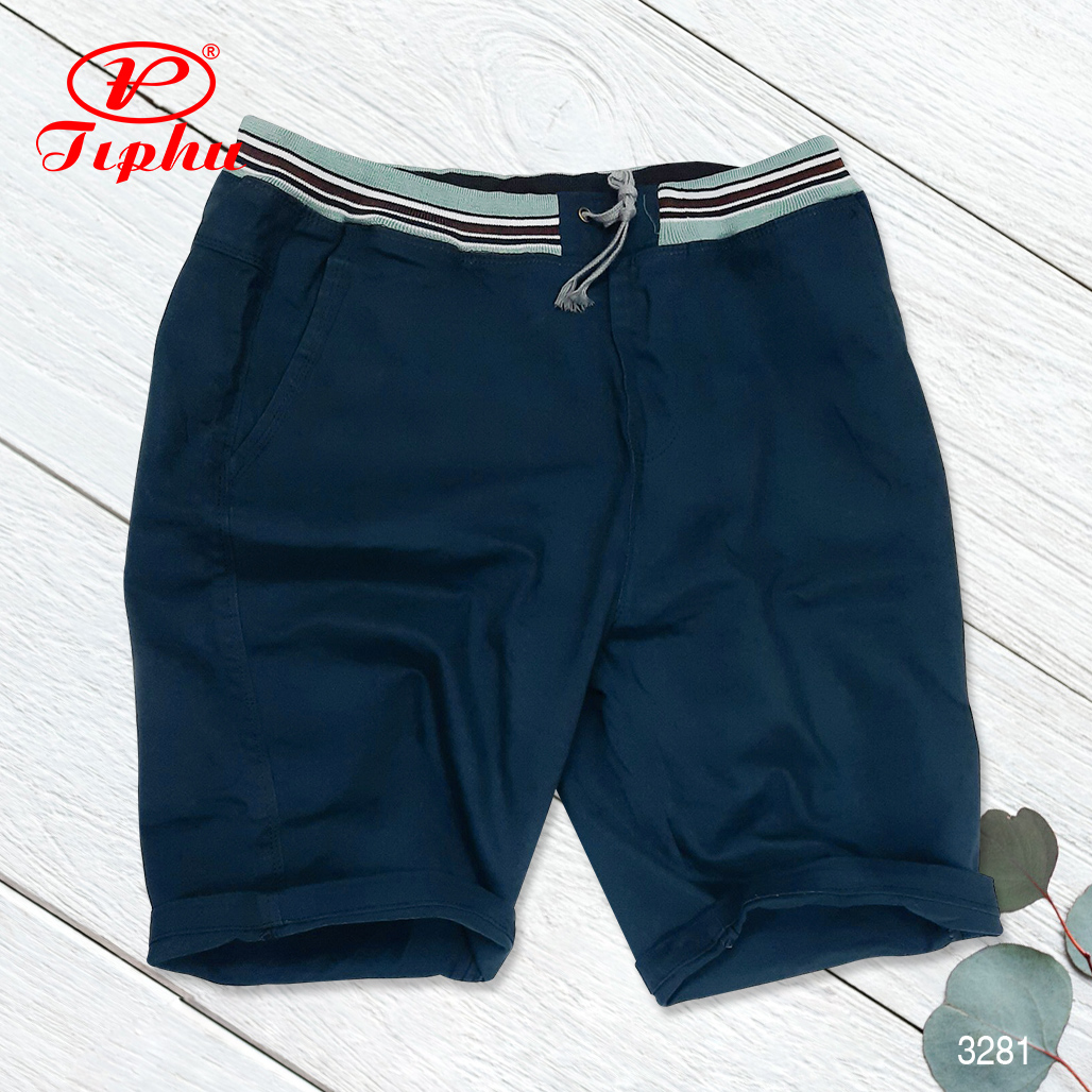 Quần sọt nam big size, short kaki form rộng, dáng thể thao, lai lật cá tính, lưng bo thun thoải mái, hiệu Amazing