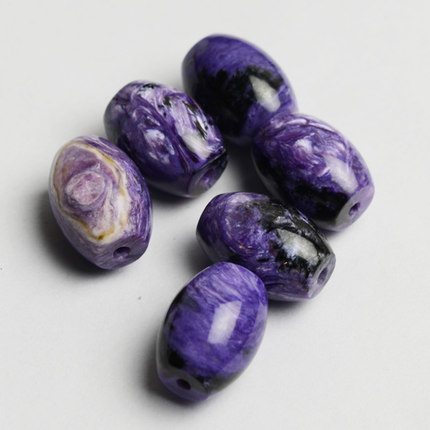 Dây Chuyền Lu Thống Đá Charoite