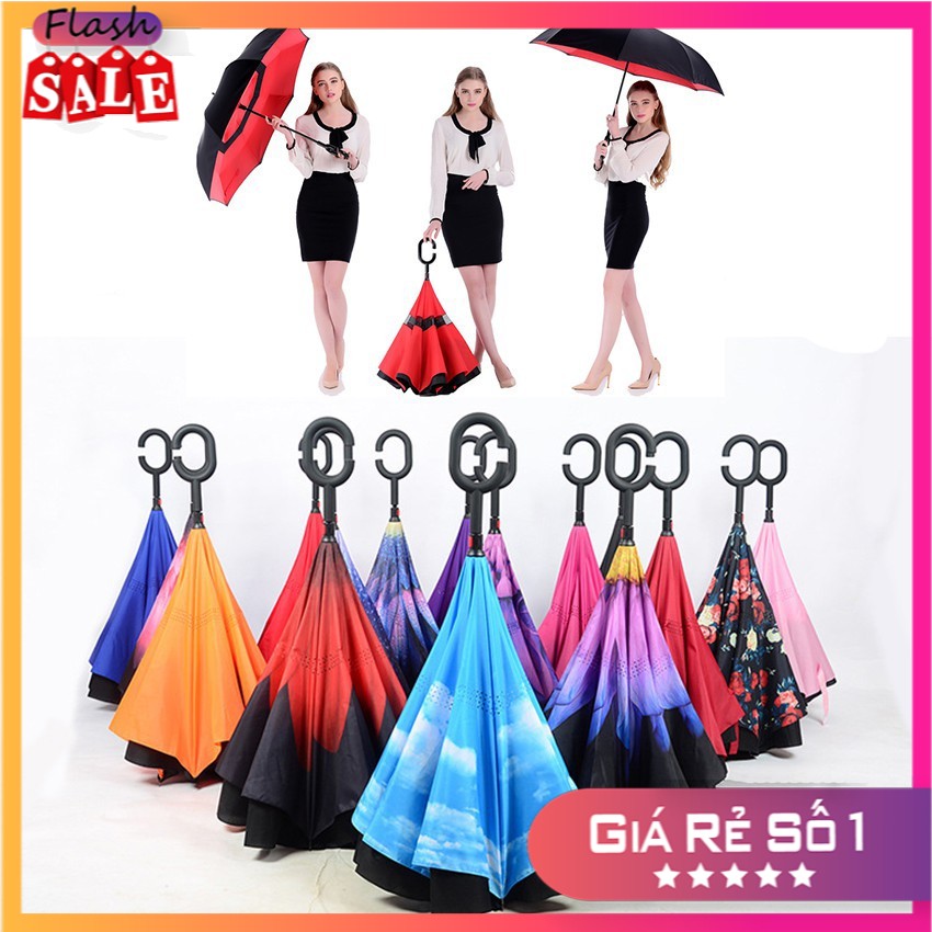 [ GIẢM 20K SHIP CHO TẤT CẢ ĐƠN HÀNG ] Ô Dù Gấp Ngược Dùng Cho Ô Tô, Ô Dù Đóng Mở Ngược Thông Minh, Ô Dù Xếp Ngược