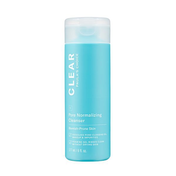 Sữa rửa mặt dành cho da mụn và se khít lỗ chân lông Paula's Choice Clear Pore Normalizing Cleanser 30/177ml