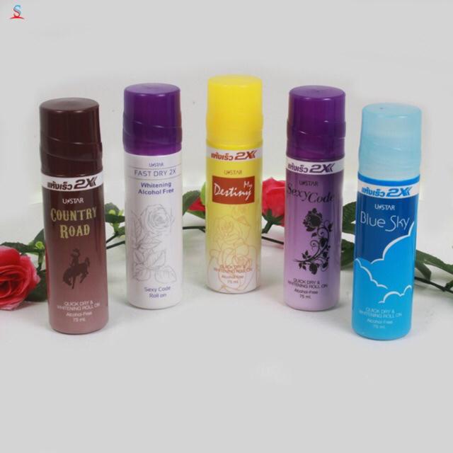 Lăn khử mùi 2 x thái lan 75ml
