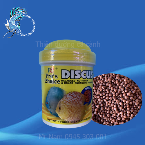 Thức ăn cho cá dĩa discus ,cám cho cá cảnh ăn lên màu